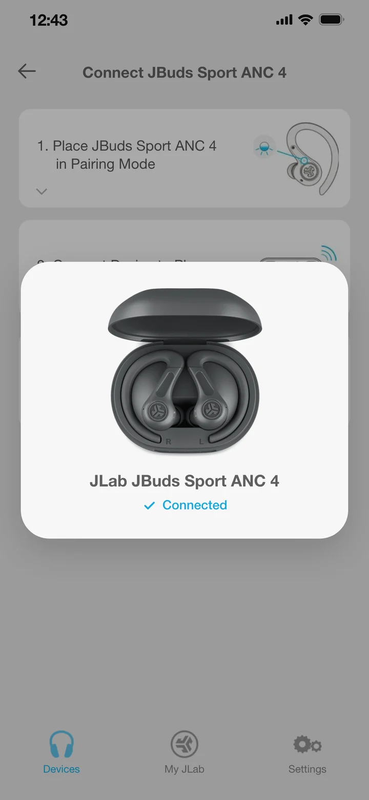 Connected: the product pops up